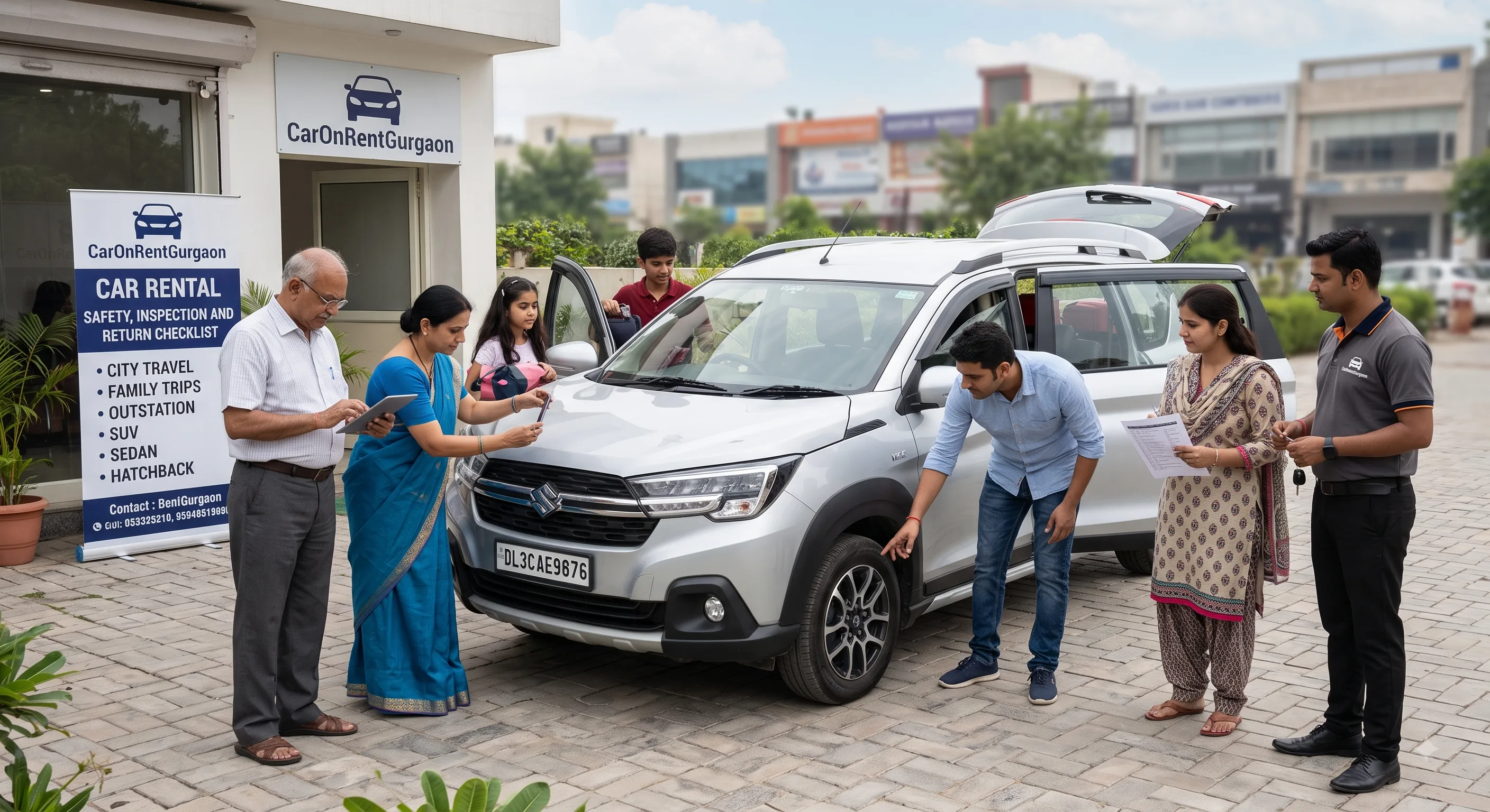 Car Rental Safety, Inspection and Return Checklist | CarOnRentGurgaon
